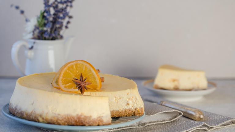 Cheesecake μελομακάρονο