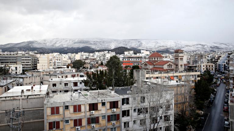 Χιόνια στην Αθήνα 