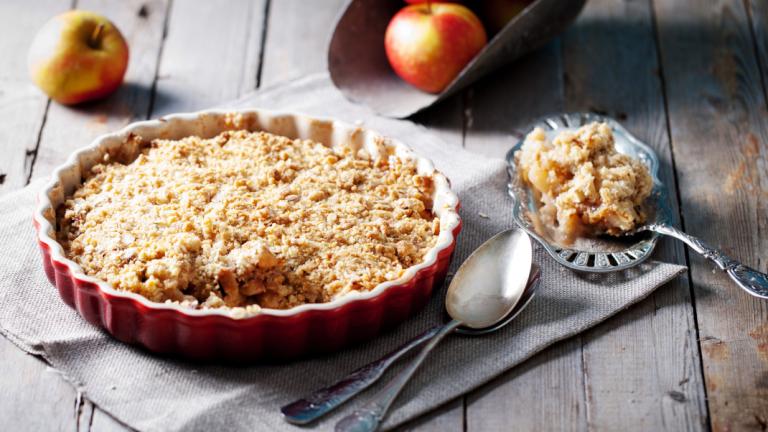 Apple crumble