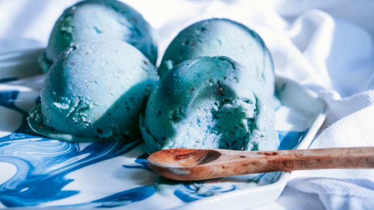 Ice Cream Blue Vegan 