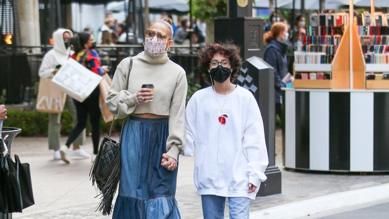 Η Τζένιφερ Λόπεζ με boho σύνολο