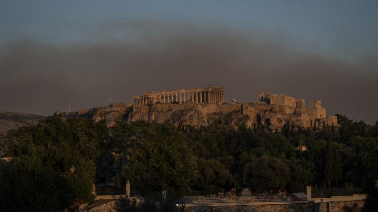 Η Ακρόπολη σήμερα το πρωί