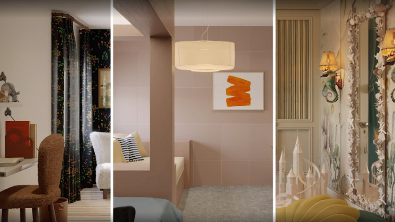 3 interior designers διακοσμούν το ίδιο παιδικό δωμάτιο