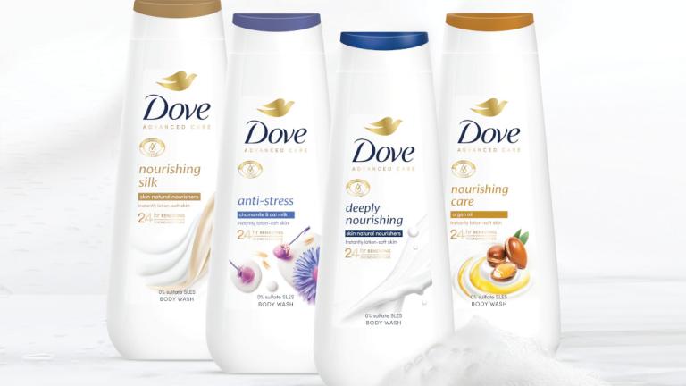 Νέα σειρά αφρόλουτρων Dove Advanced Care